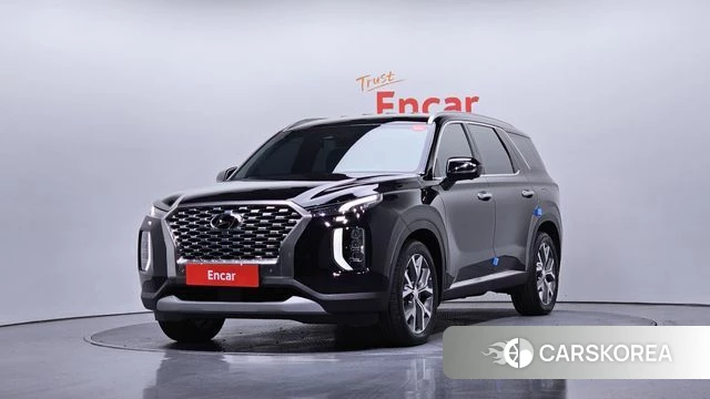 Hyundai Palisade 2022 Черный из Кореи