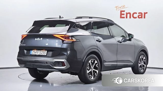 Kia Sportage 5th Generation Hybrid 2021 Серый из Кореи
