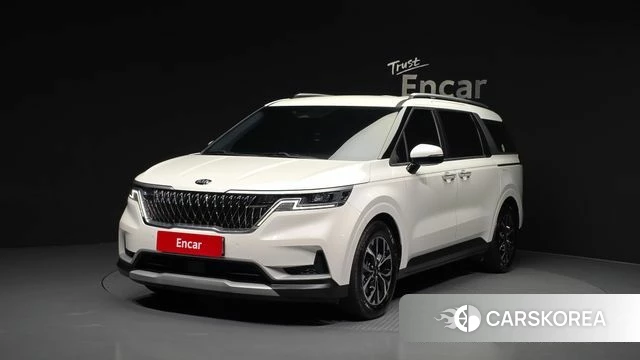 Kia Carnival 4th generation 2021 Белый из Кореи