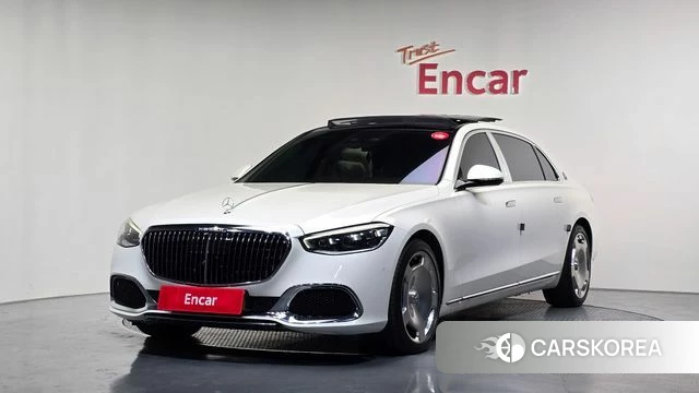 Mercedes-Benz S-Class W223 2023 Белый из Кореи
