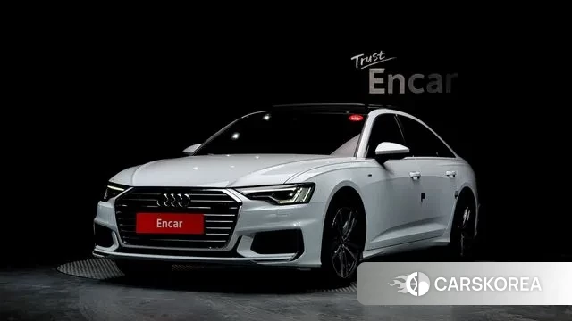 Audi A6 (C8) 2020 Белый из Кореи