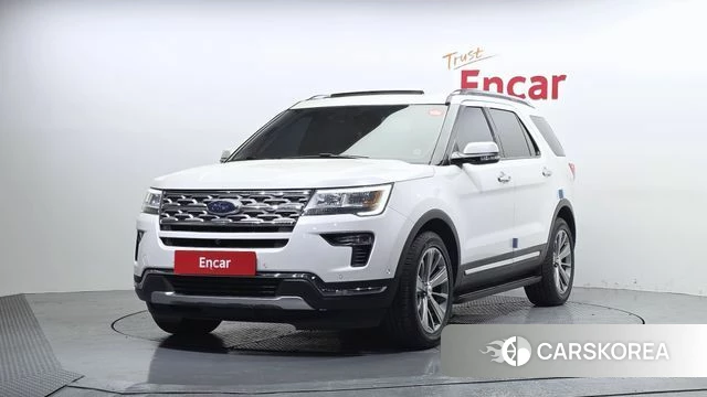 Ford Explorer 2018 Белый из Кореи