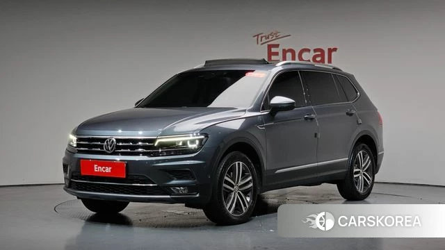 Volkswagen Tiguan Allspace 2020 Серый из Кореи