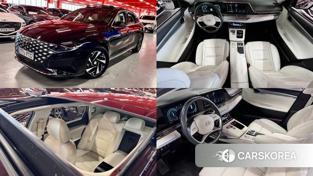 Hyundai The New Grandeur IG Hybrid 2022 Черный из Кореи