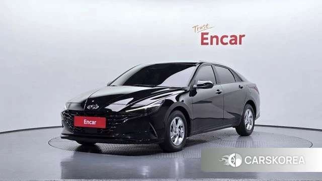 Hyundai Avante (CN7) 2020 Черный из Кореи