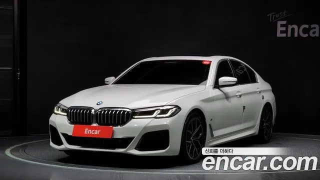 BMW 5 Series (G30) 2021 Белый из Кореи
