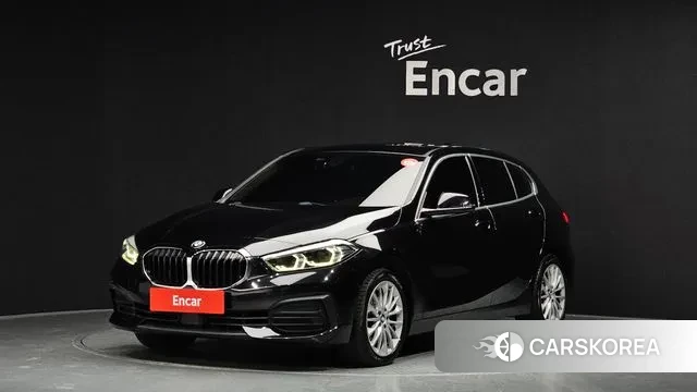 BMW 1 Series (F40) 2020 Черный из Кореи