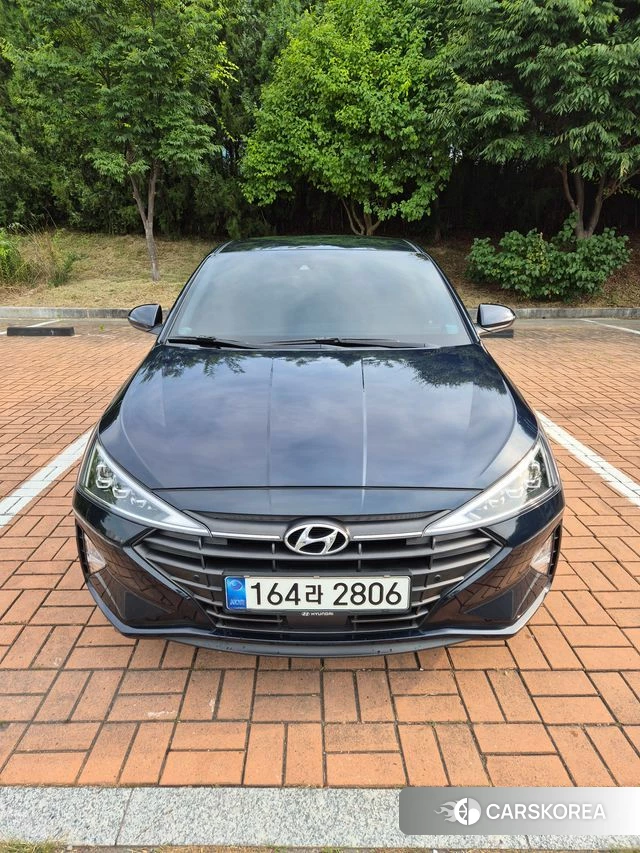 Hyundai The New Avante AD 2018 Синий из Кореи