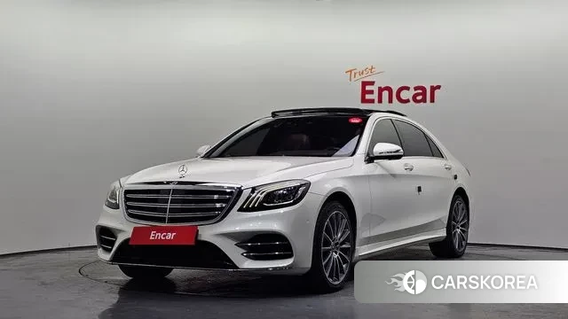 Mercedes-Benz S-Class W222 2018 Белый из Кореи