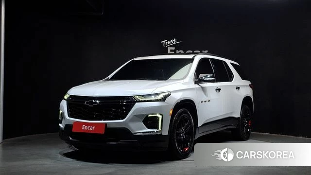 Chevrolet (GM Daewoo) Traverse 2022 Белый из Кореи