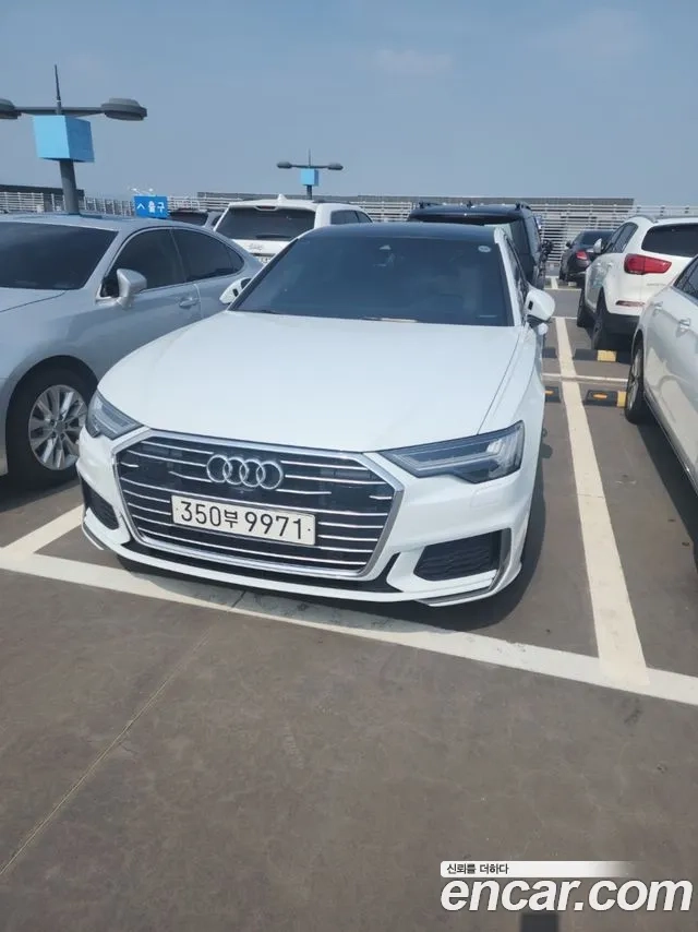 Audi A6 (C8) 2022 Белый из Кореи