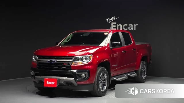 Chevrolet (GM Daewoo) Real New Colorado 2020 Красный из Кореи