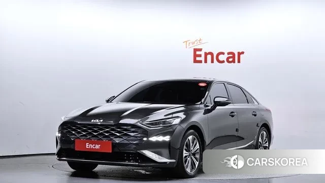 Kia K8 Hybrid 2023 Серый из Кореи