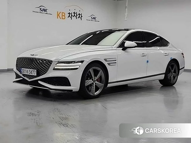Genesis G80 (RG3) 2021 Белый из Кореи