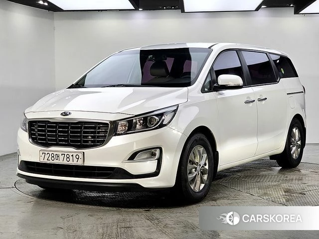 Kia The New Carnival 2020 Белый из Кореи