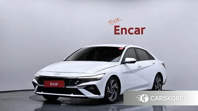 Hyundai The New Avante (CN7) 2023 Белый из Кореи