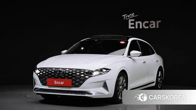 Hyundai The New Grandeur IG Hybrid 2022 Белый из Кореи