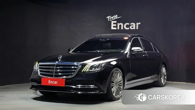 Mercedes-Benz S-Class W222 2019 Черный из Кореи