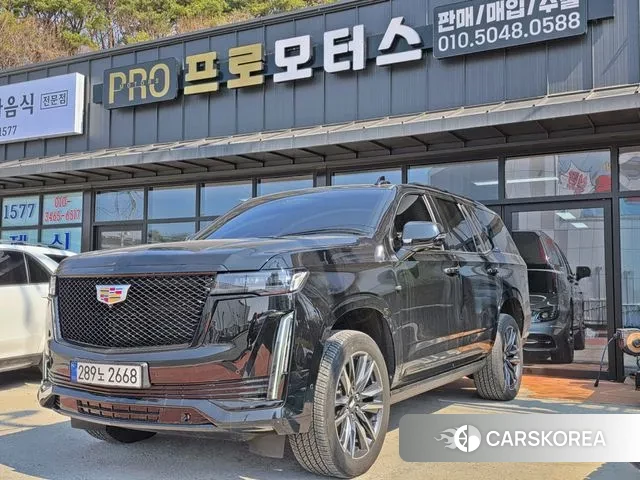 Cadillac Escalade 5th Generation 2022 Черный из Кореи