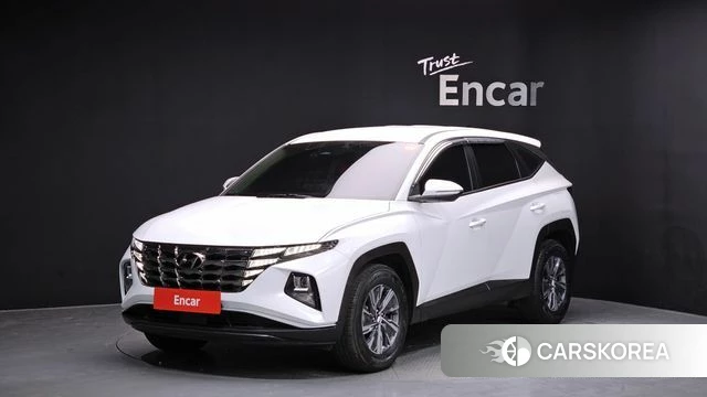 Hyundai Tucson Hybrid (NX4) 2022 Белый из Кореи