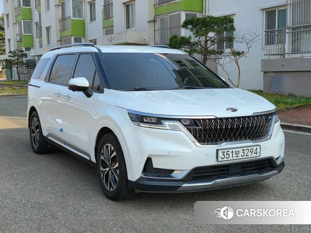 Kia Carnival 4th generation 2021 Белый из Кореи