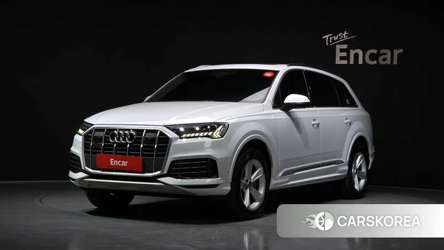 Audi Q7 (4M) 2021 Белый из Кореи