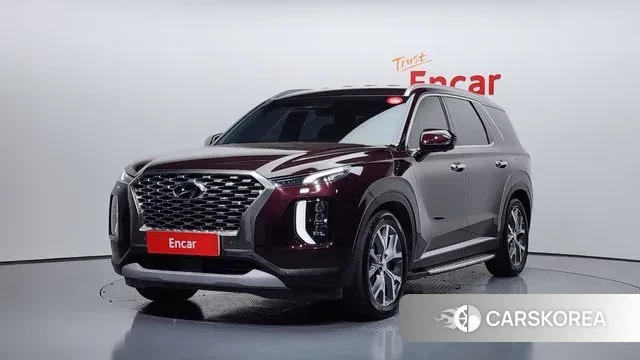 Hyundai Palisade 2022 Красный из Кореи