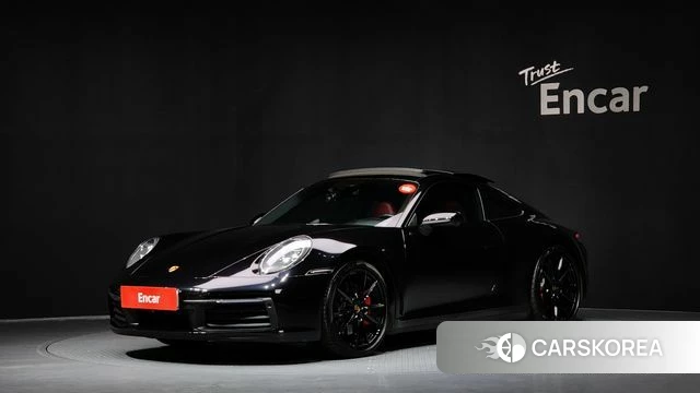 Porsche 911(992) 2020 Черный из Кореи