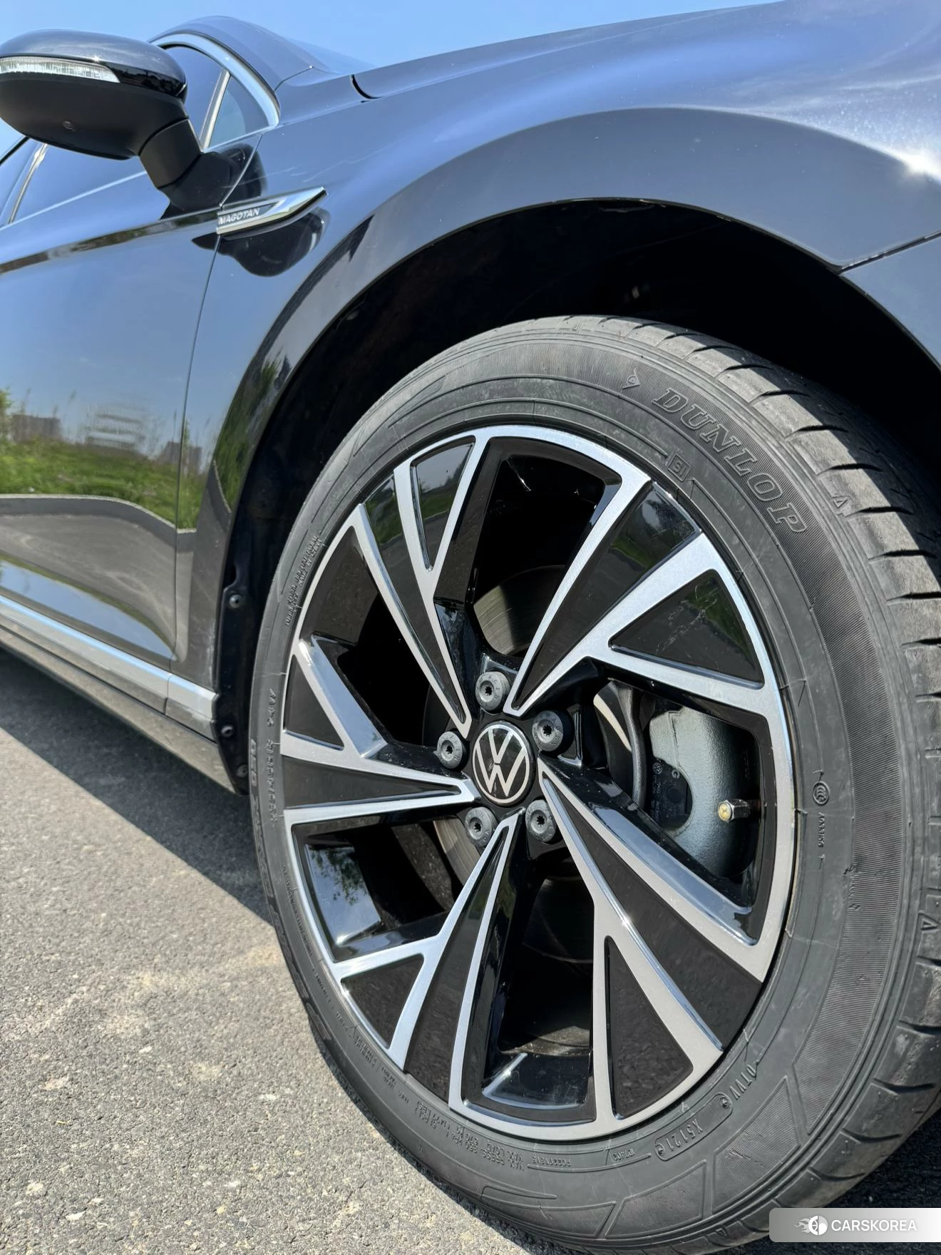 Volkswagen Magotan 2021 Черный из Китая