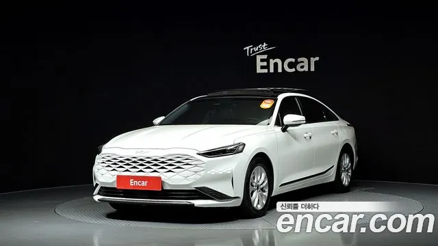 Kia K8 2021 Белый из Кореи