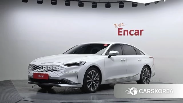 Kia K8 2022 Белый из Кореи