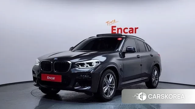 BMW X4 (G02) 2021 Серый из Кореи