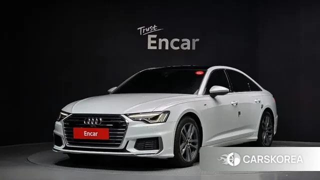 Audi A6 (C8) 2022 Белый из Кореи