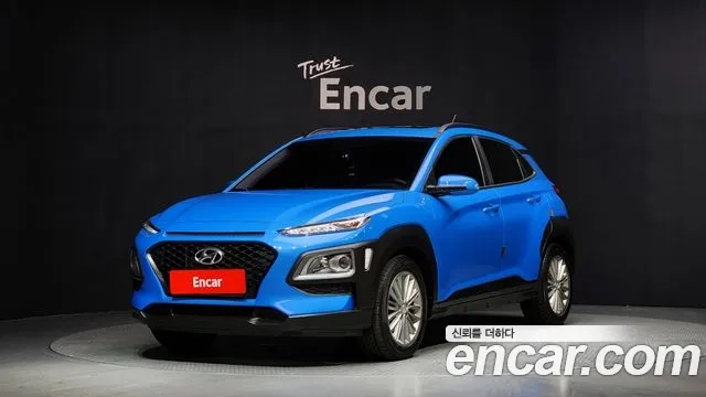 Hyundai Kona 2018 Синий из Кореи