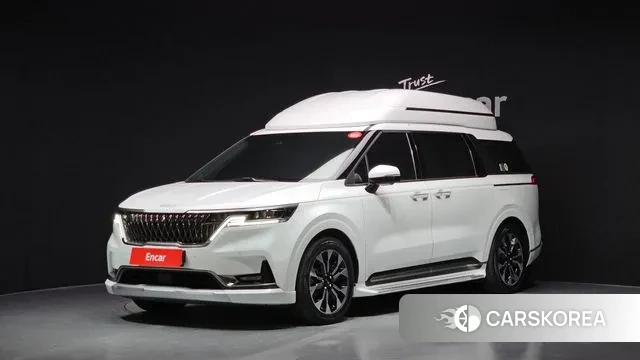 Kia Carnival 4th generation 2021 Белый из Кореи