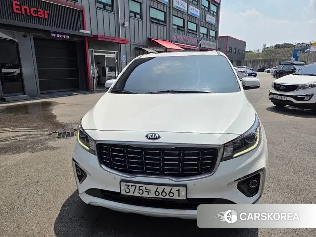 Kia The New Carnival 2019 Белый из Кореи