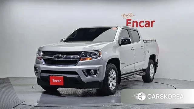 Chevrolet (GM Daewoo) Colorado 2020 Серебряный из Кореи