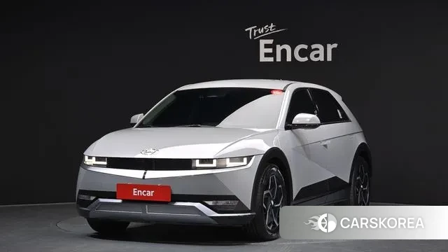 Hyundai Ionic 5 2021 Серебристо-серый из Кореи