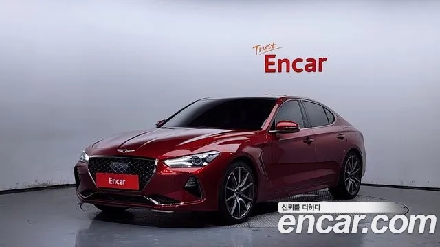 Genesis G70 2018 Красный из Кореи