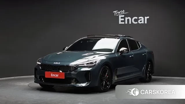 Kia Stinger Meister 2022 Зеленый из Кореи