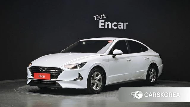 Hyundai Sonata (DN8) 2019 Белый из Кореи