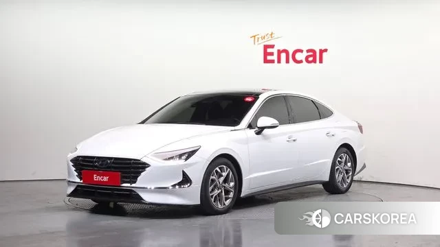 Hyundai Sonata (DN8) 2020 Белый из Кореи