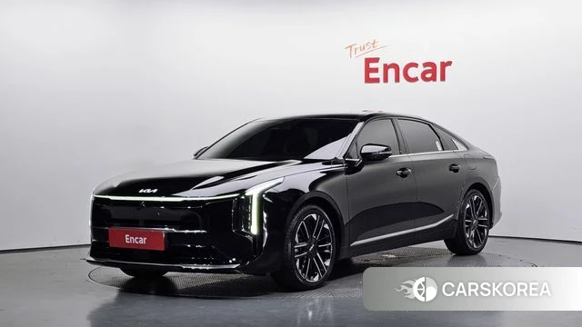 Kia The New K8 Hybrid 2024 Черный из Кореи