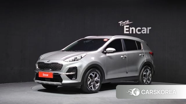 Kia Sportage The Bold 2018 Серебристо-серый из Кореи