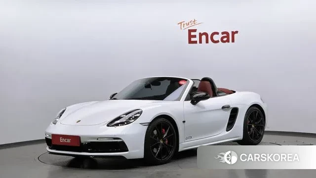Porsche 718 Boxster 2019 Белый из Кореи
