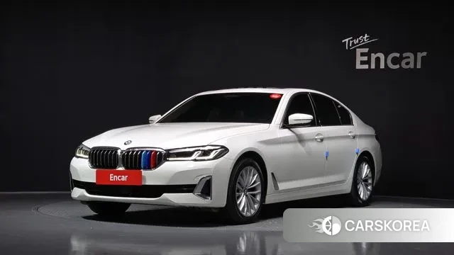 BMW 5 Series (G30) 2021 Белый из Кореи