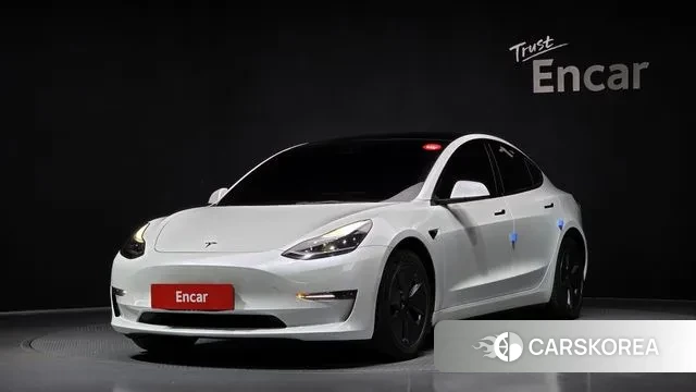 Tesla Model 3 2022 Белый из Кореи
