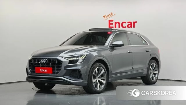 Audi Q8 (4M) 2021 Серый из Кореи