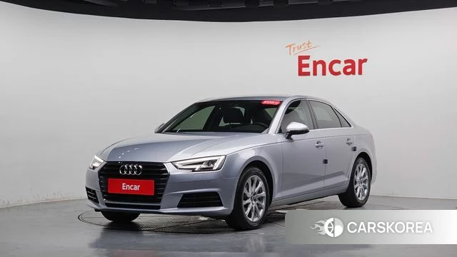 Audi A4 (B9) 2019 Серебряный из Кореи