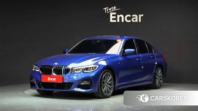 BMW 3 Series (G20) 2020 Синий из Кореи